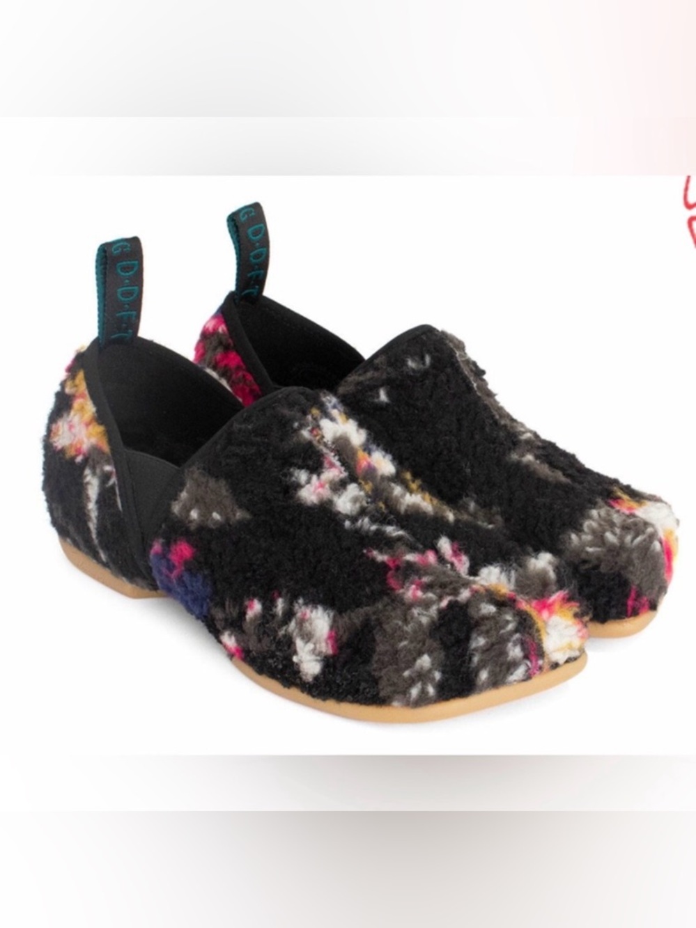JOHN FLUEVOG Peacemaker Dayan Vegan Felt Slippers